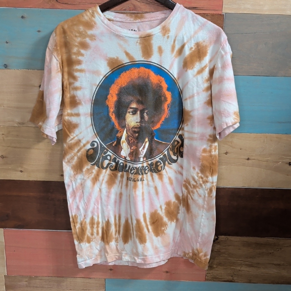 Jimmy Hendrix Tie-Dye Short Sleeve Graphic Tee